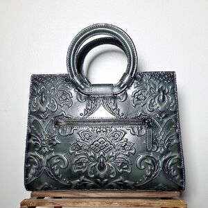 Elegant Embossed Handbag